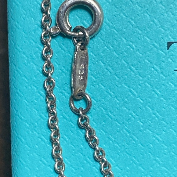 Tiffany & Co Anchor charm and chain. - Picture 6 of 12